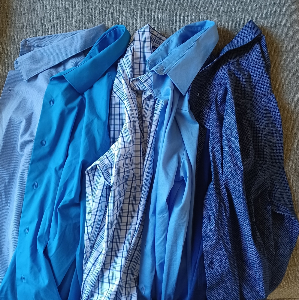 5 Men's Dress Shirts